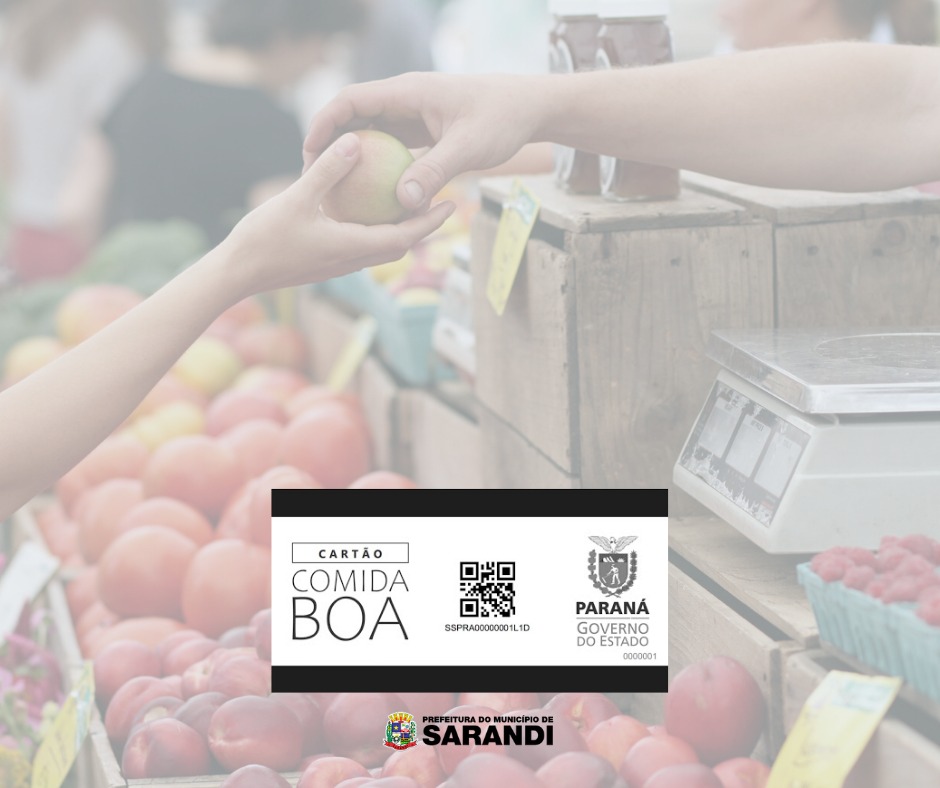 “Cartão Comida Boa” chega em Sarandi